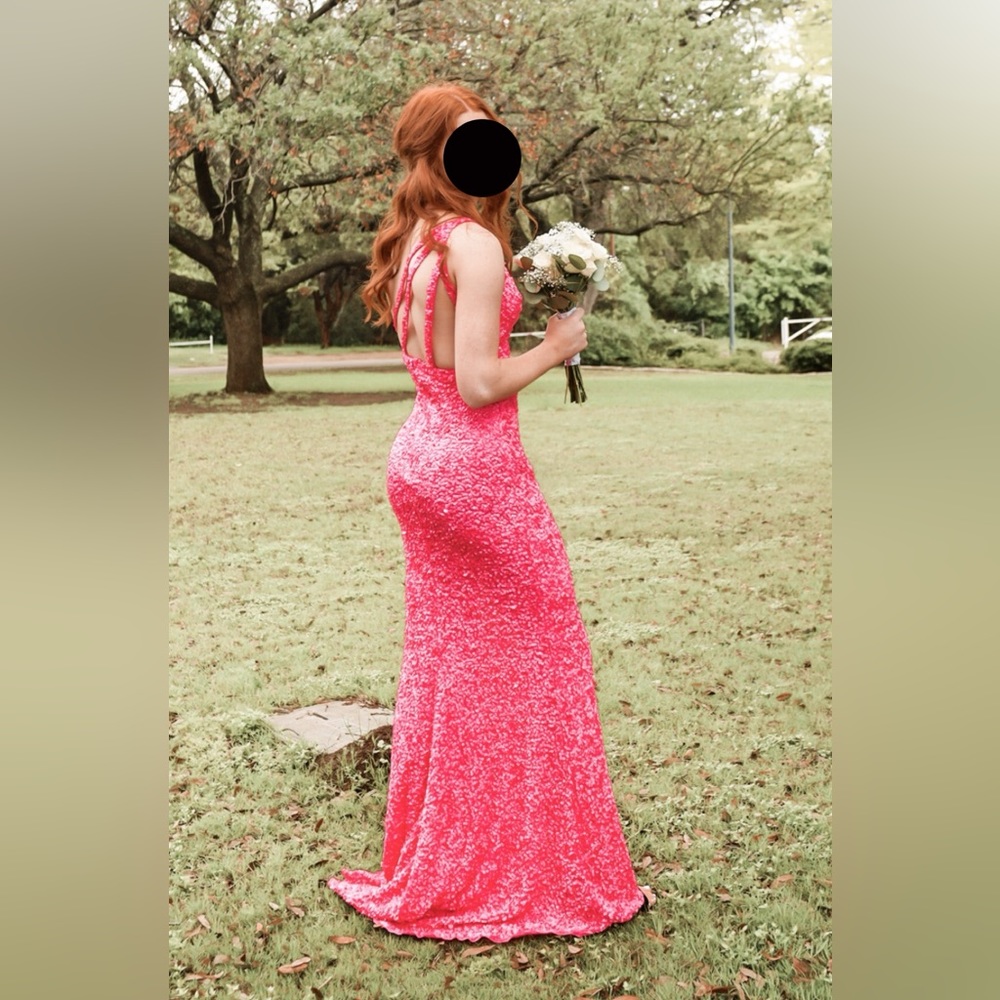 Pink SHERRI HILL Prom Dress *Worn once